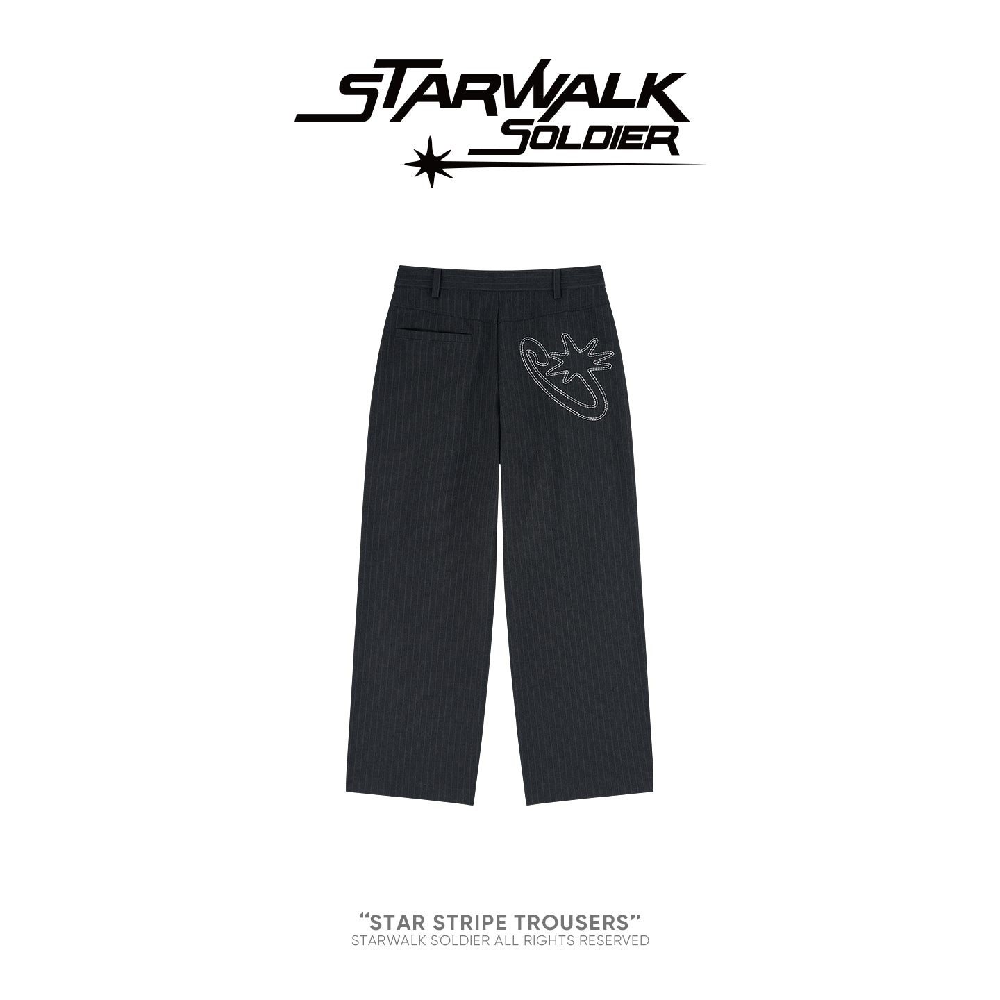 STAR STRIPE TROUSERS