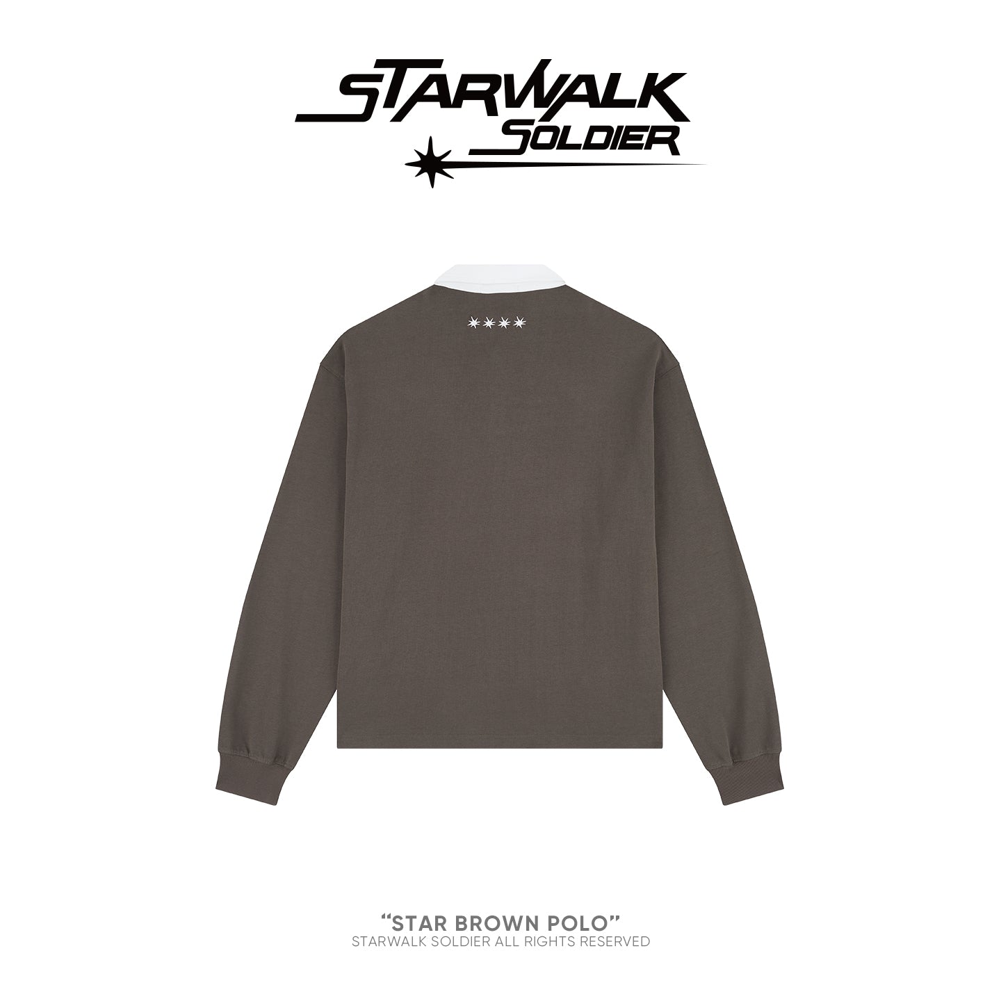 STAR BROWN POLO