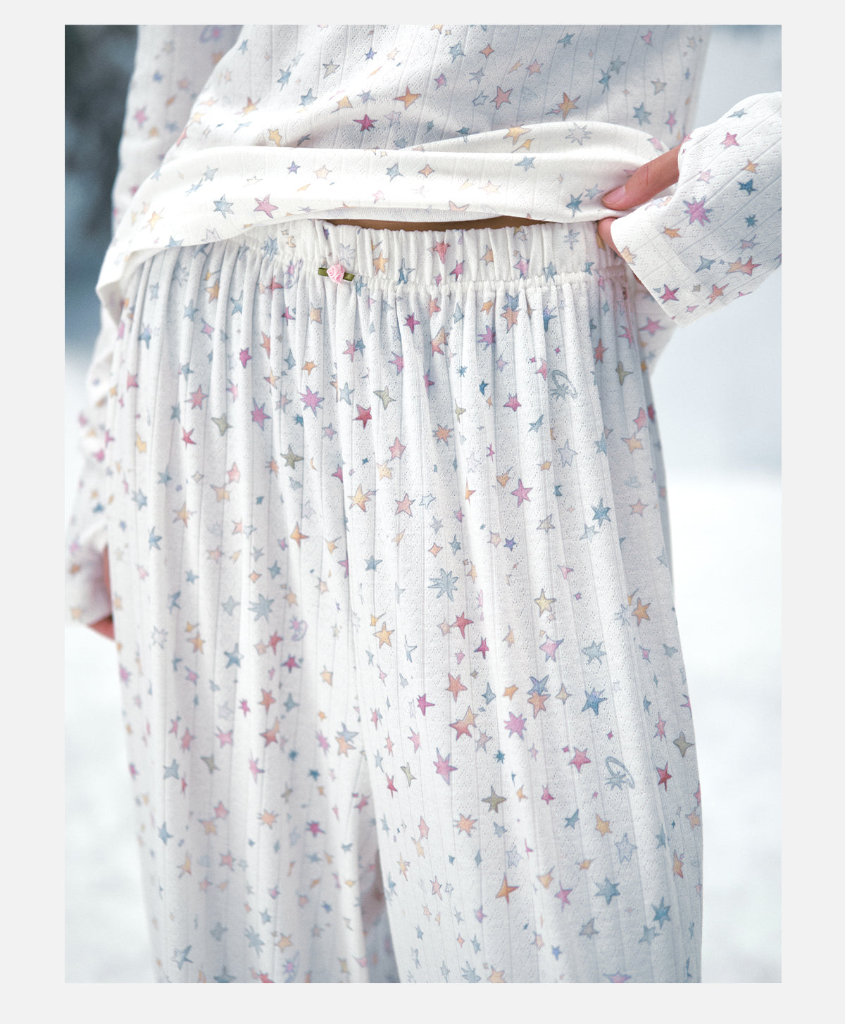 Star Print Pyjama Pants