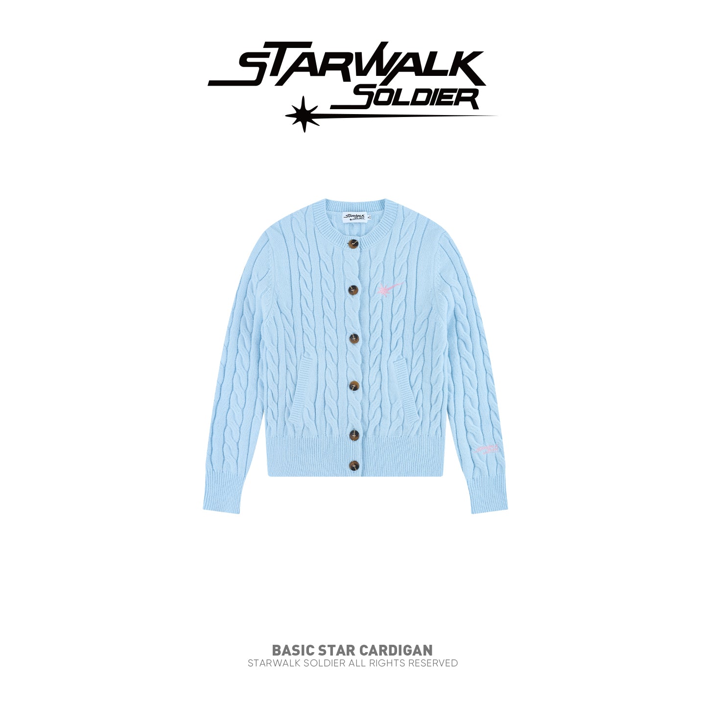 BASIC STAR CARDIGAN