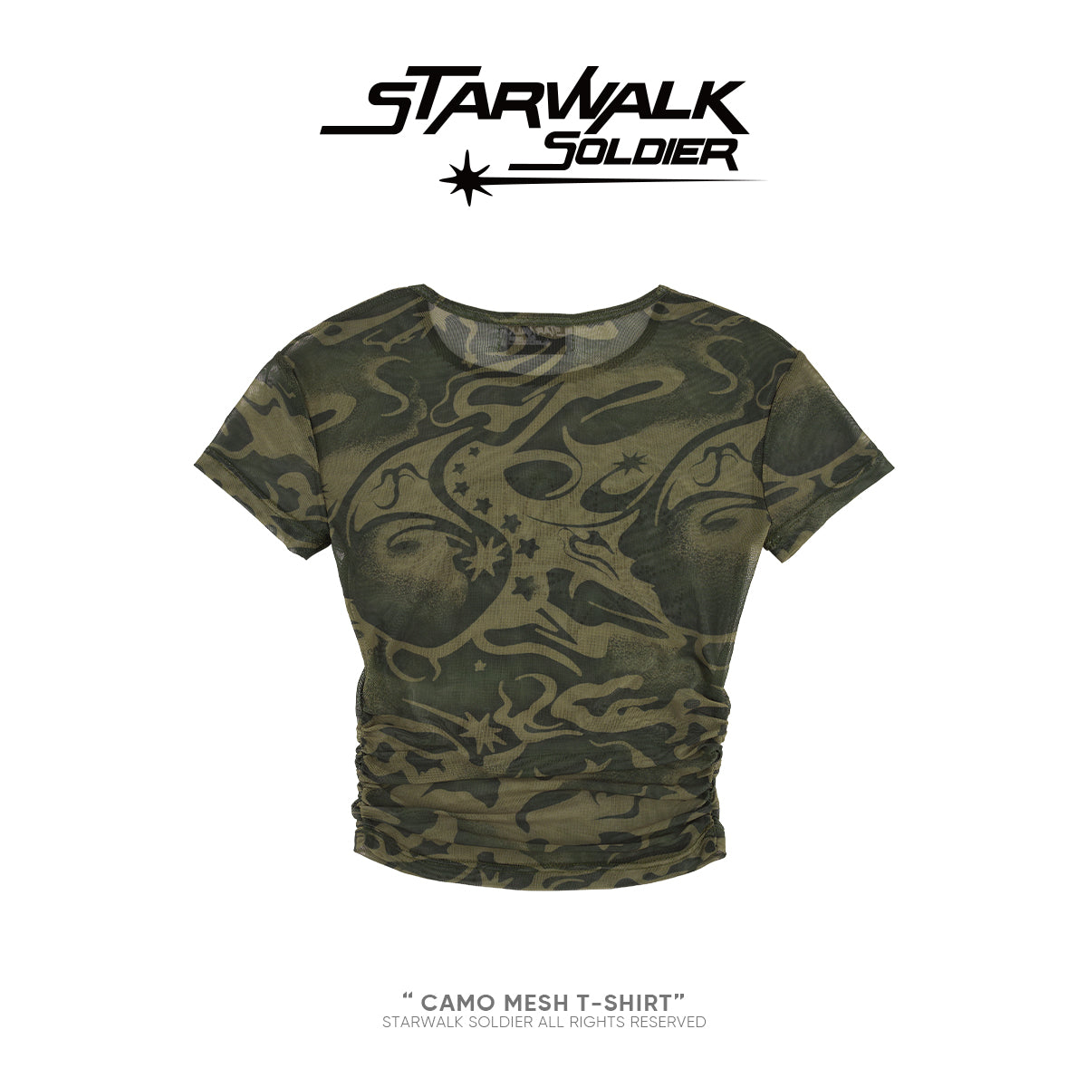 Camo Mesh Tee