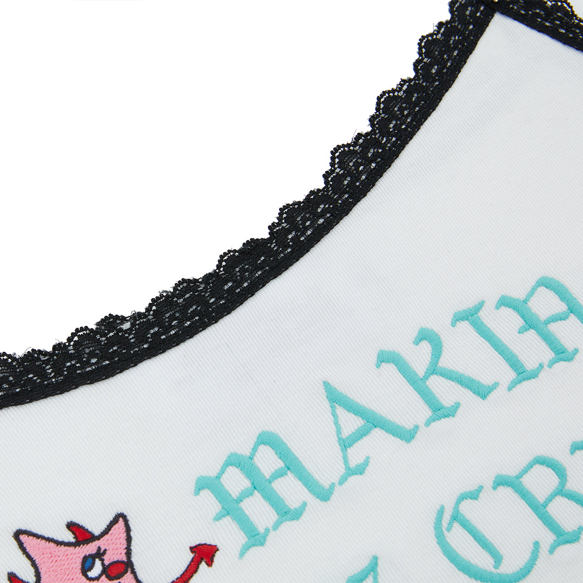 Embroidered Tank Top