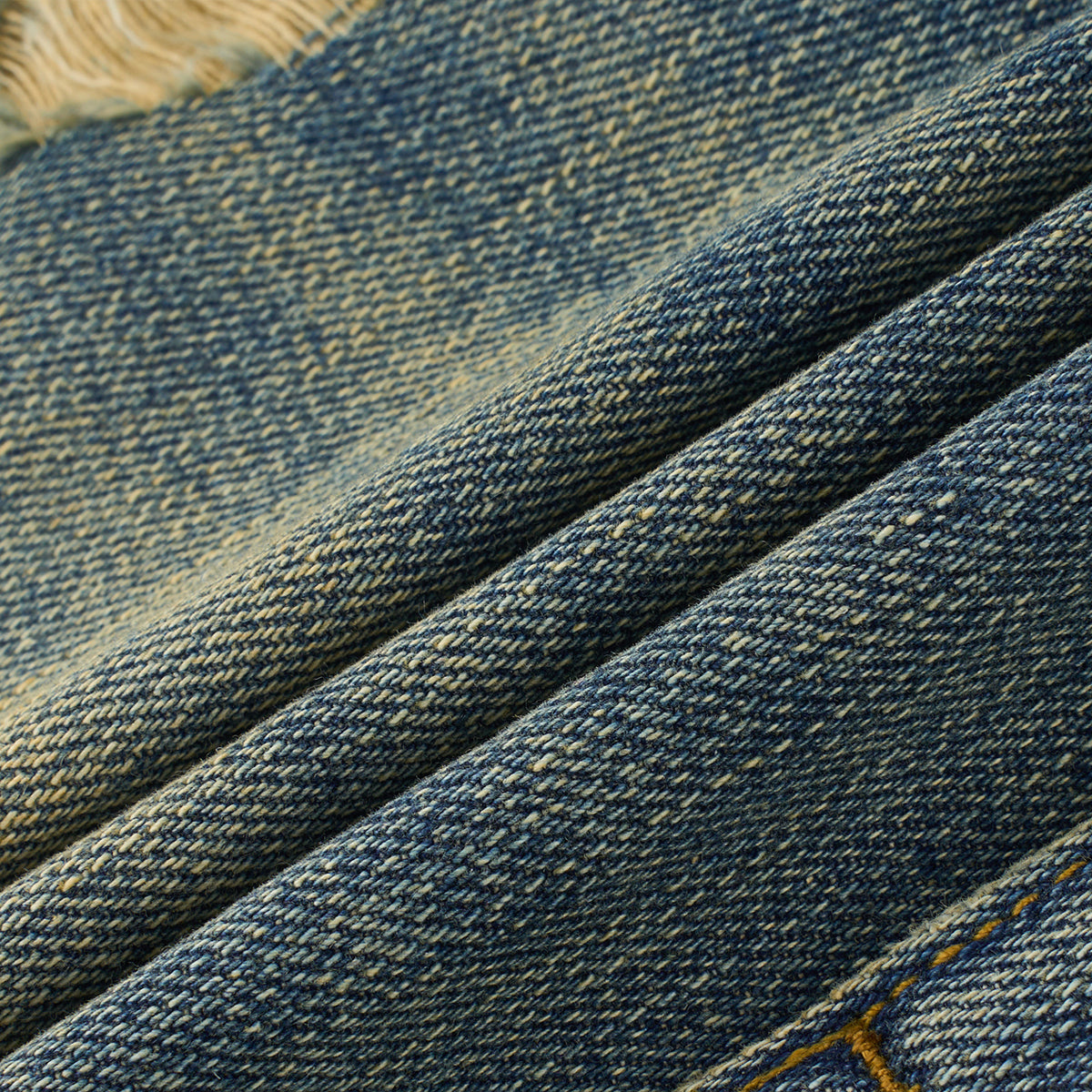 Washed Denim Mini skirt