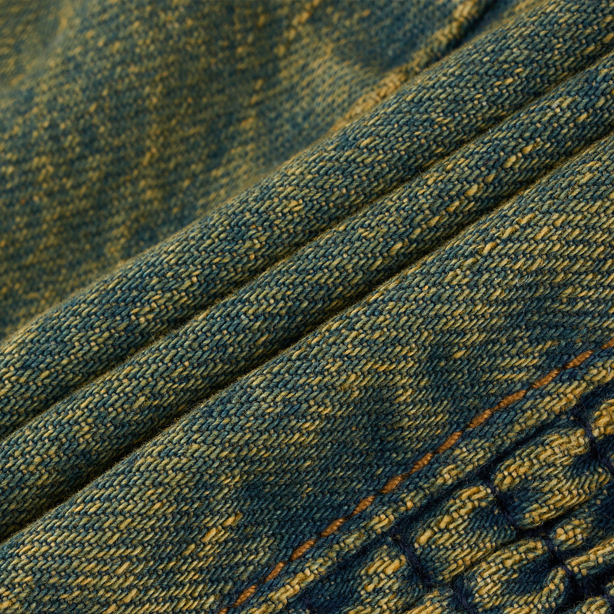 Denim Square Neck Croset