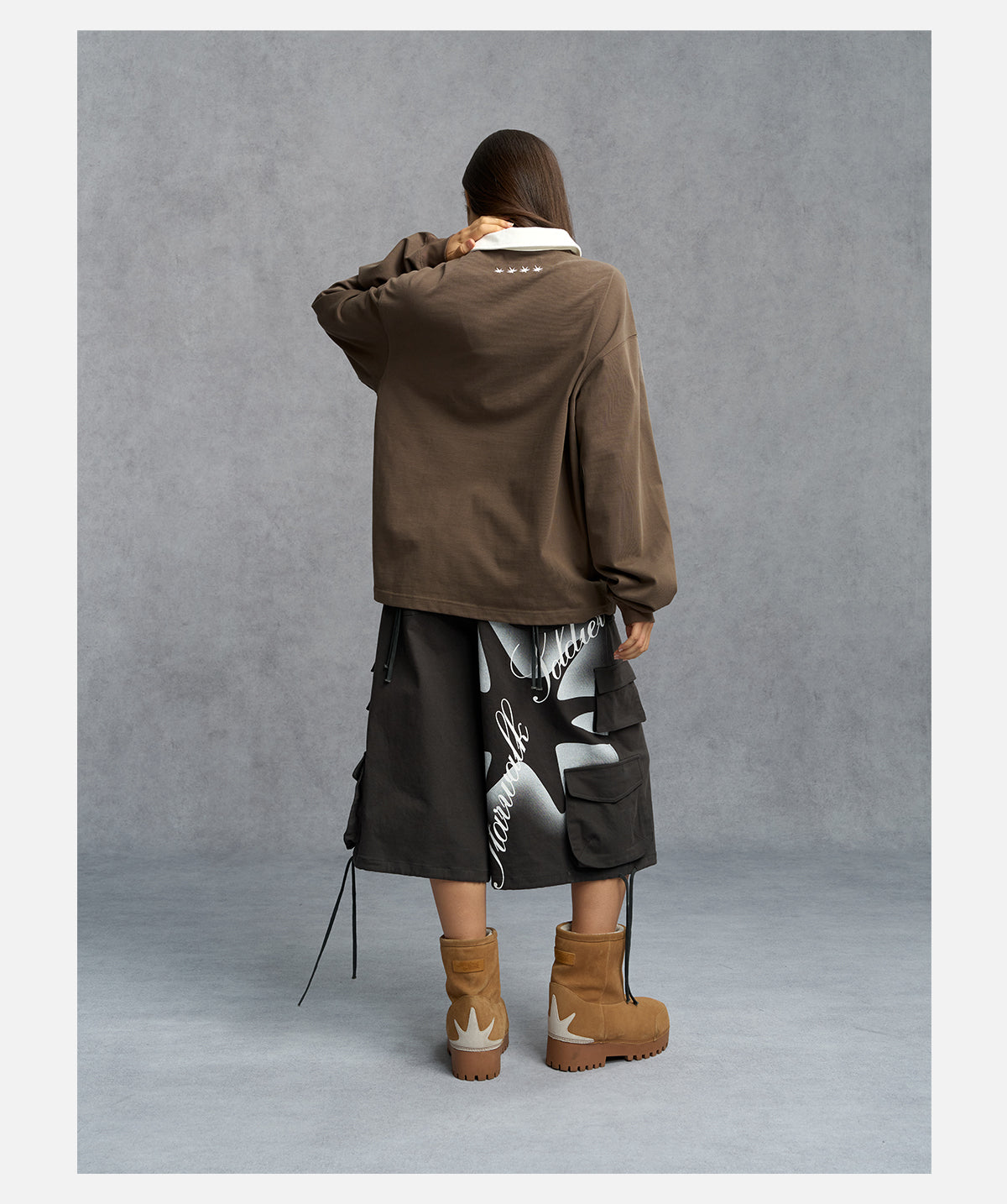 STAR BROWN POLO