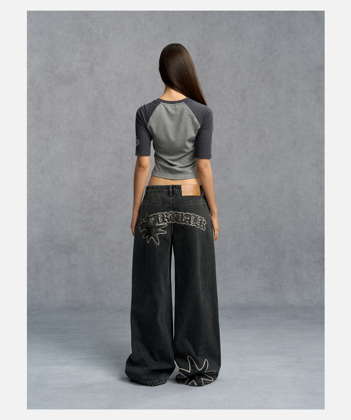 STAR BAGGY JEANS