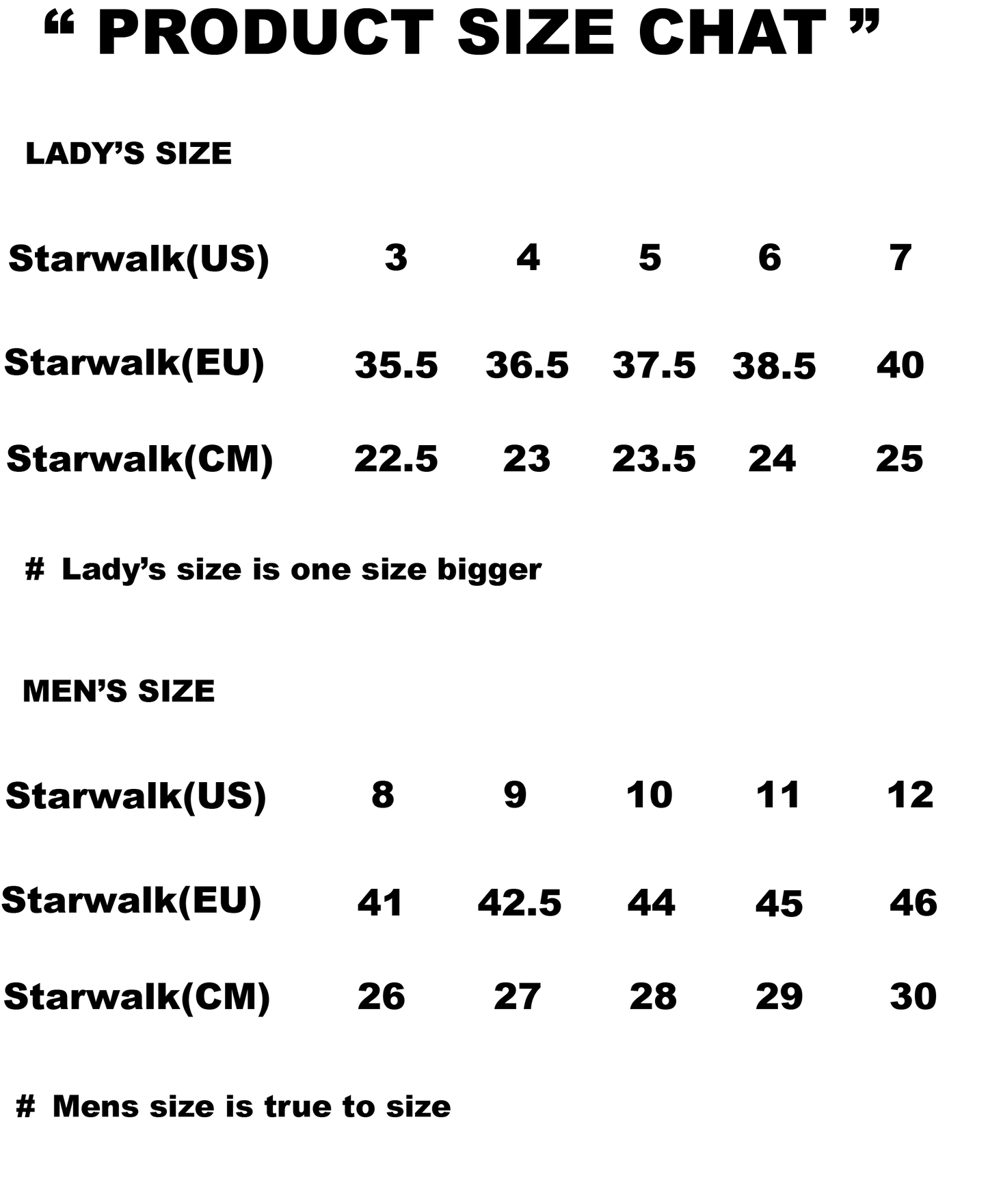 STARWALK SPACER BLACK