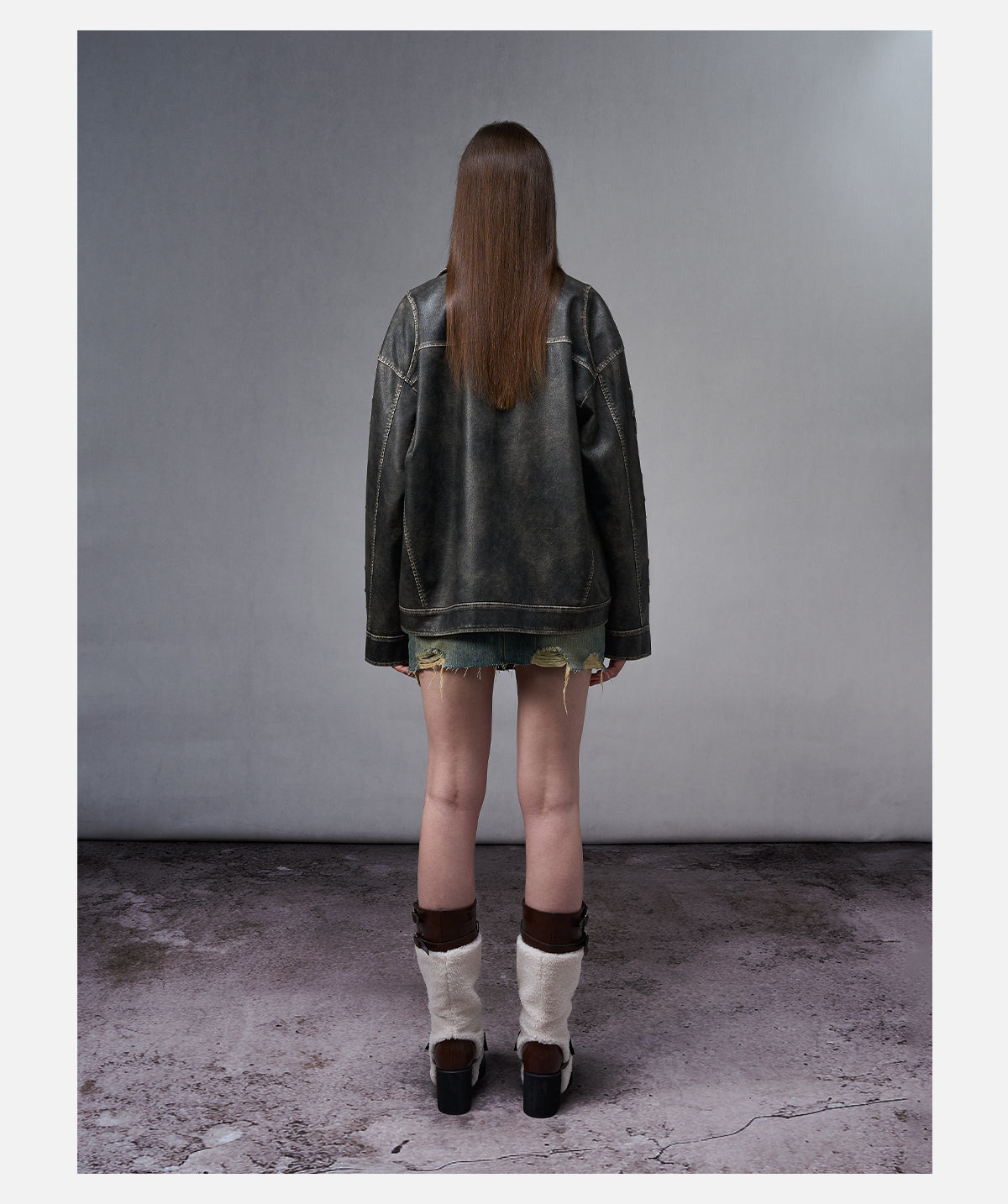 Star Leather Jacket