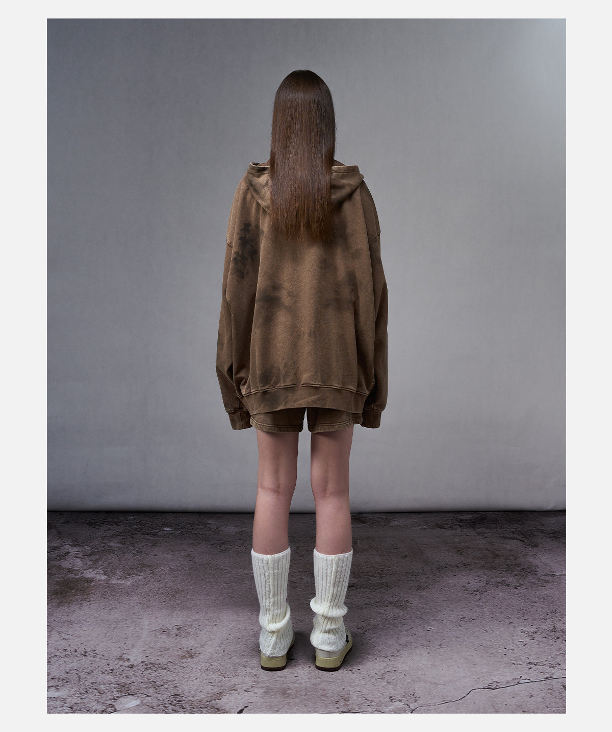 Brown Relaxed Shorts