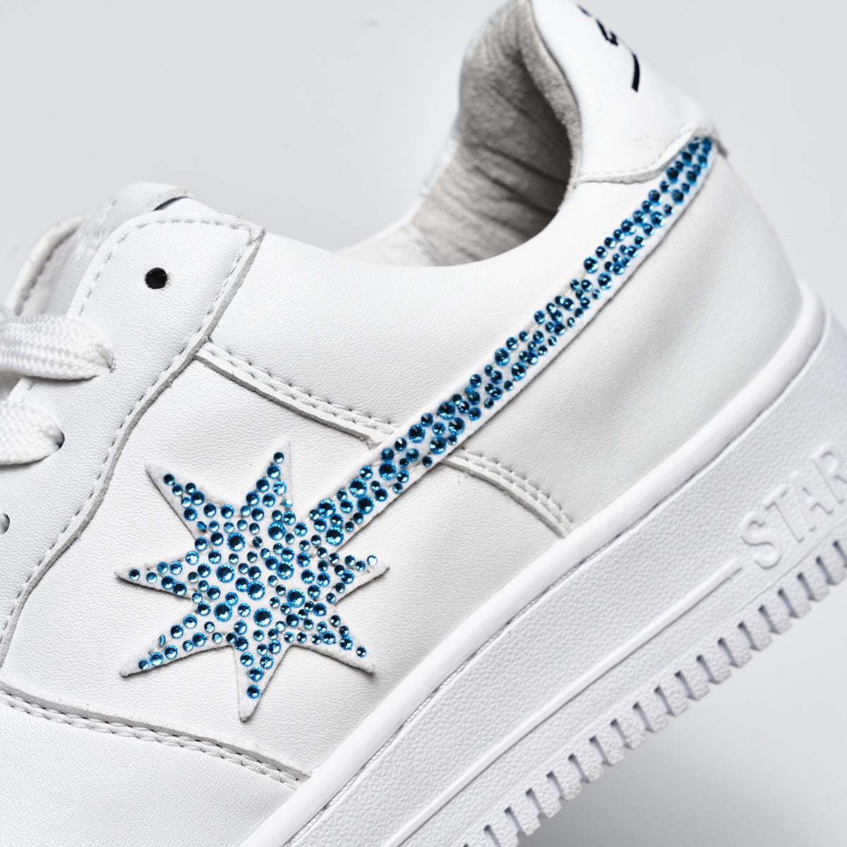 SKYSOLDIER WHITE/BLUE RHINESTONE