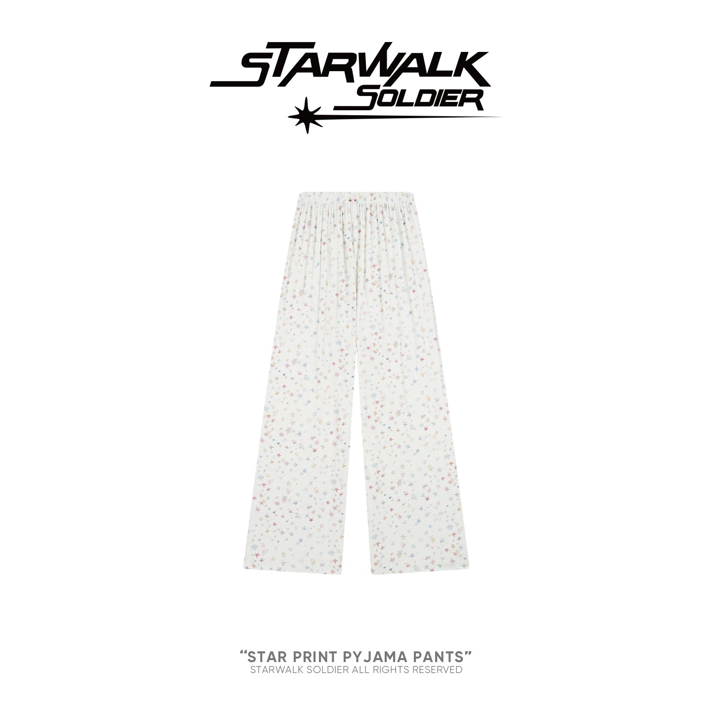 Star Print Pyjama Pants