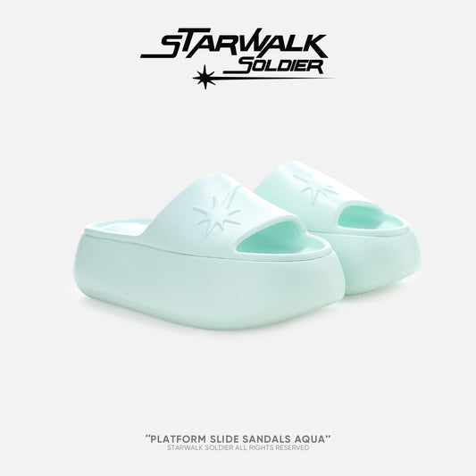 Platform Slide Sandals
