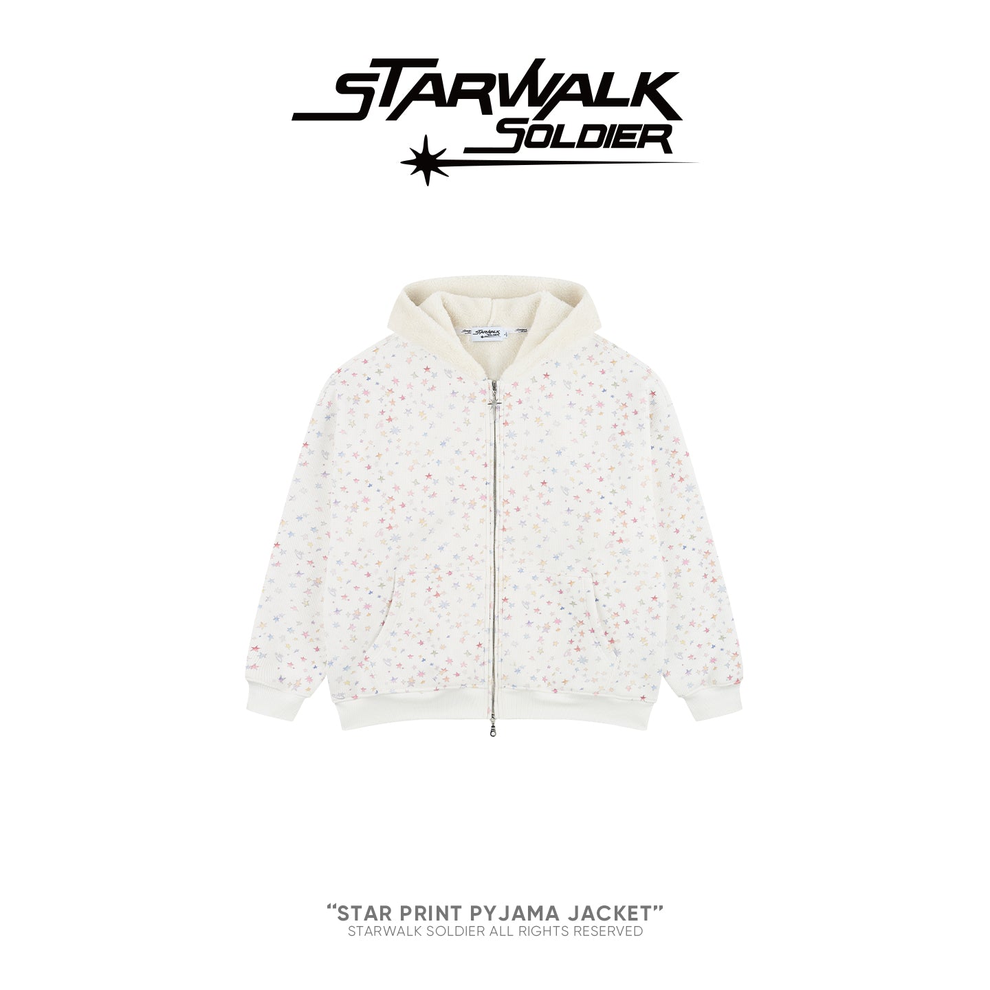 Star Print Pyjama Jacket