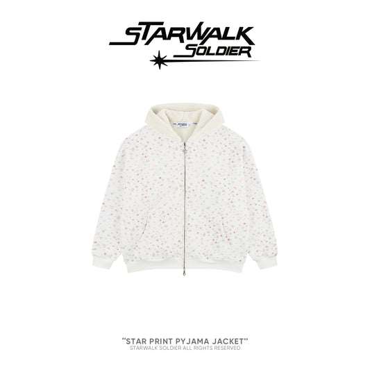 Star Print Pyjama Jacket