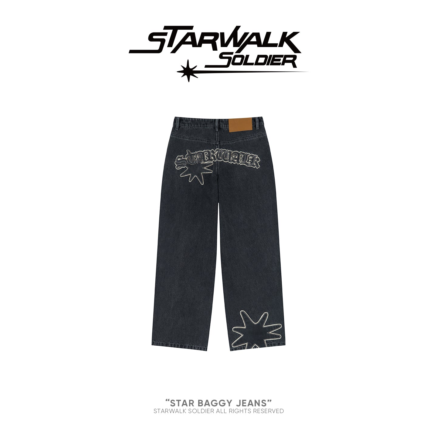STAR BAGGY JEANS