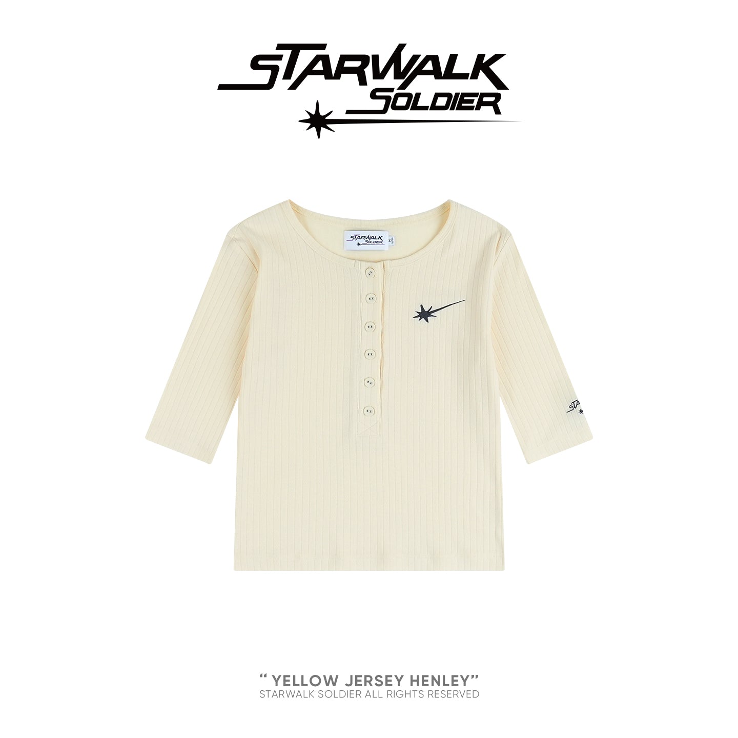 Yellow Jersey Henley