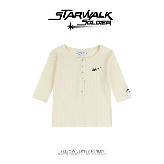 Yellow Jersey Henley