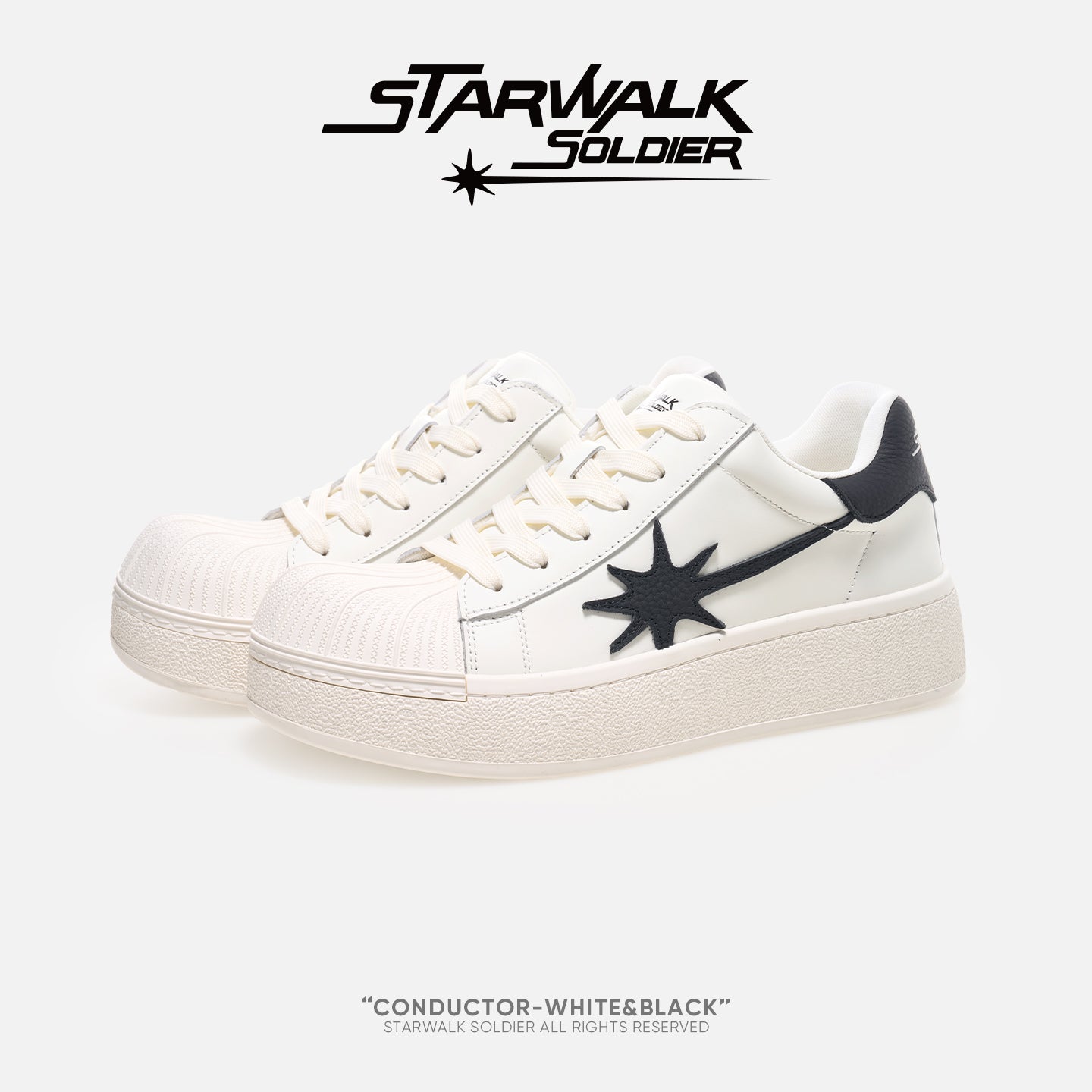 CONDUCTOR WHITE&BLACK