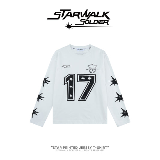 Star Printed Jersey T-shirt