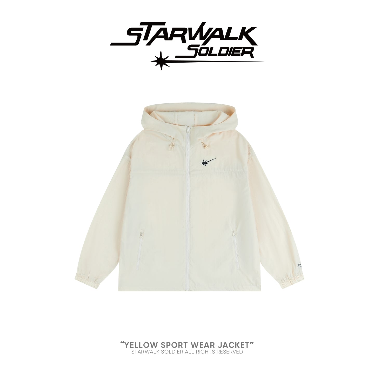 Yellow Sport Wear Jacket
