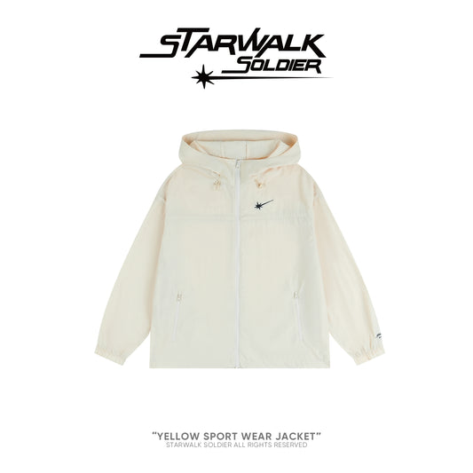 Yellow Sport Wear Jacket