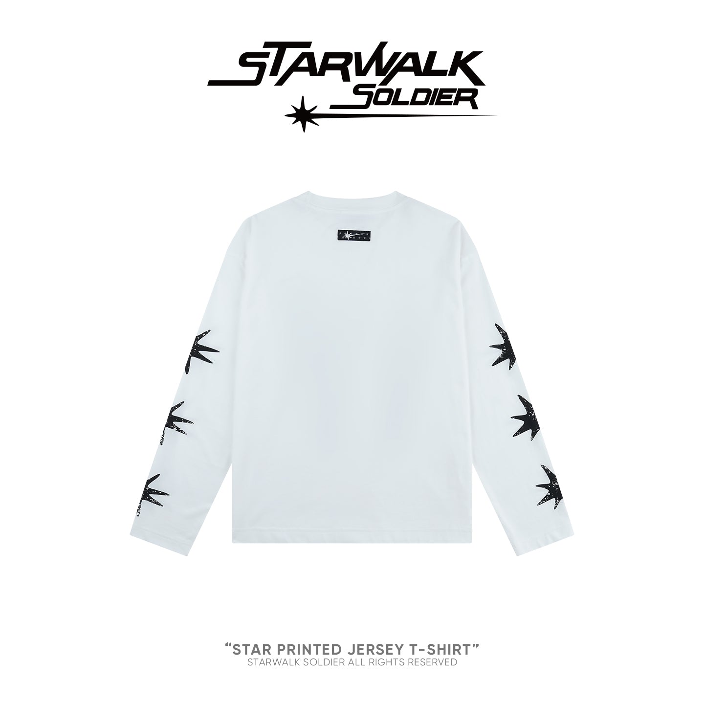Star Printed Jersey T-shirt – STARWALK SOLDIER