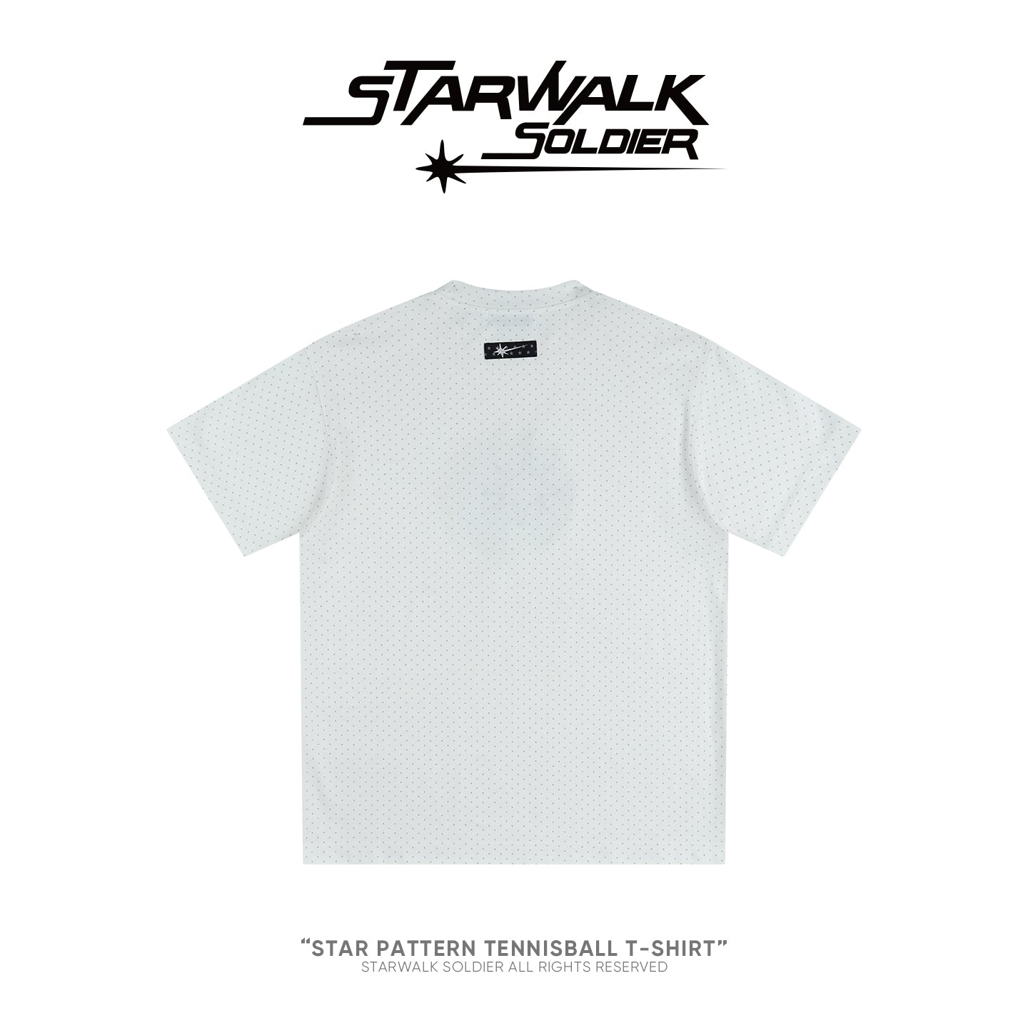 Star Pattern Tennisball T-shirt