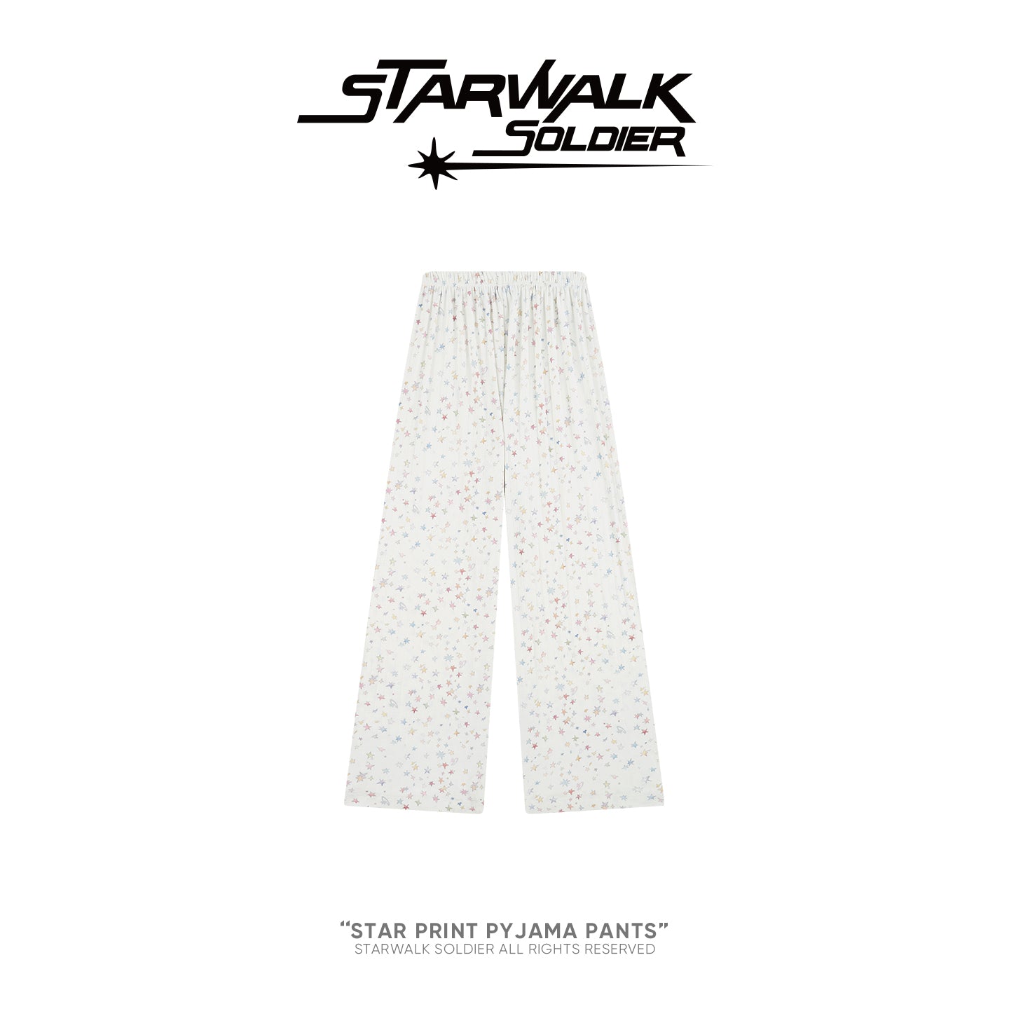 Star Print Pyjama Pants