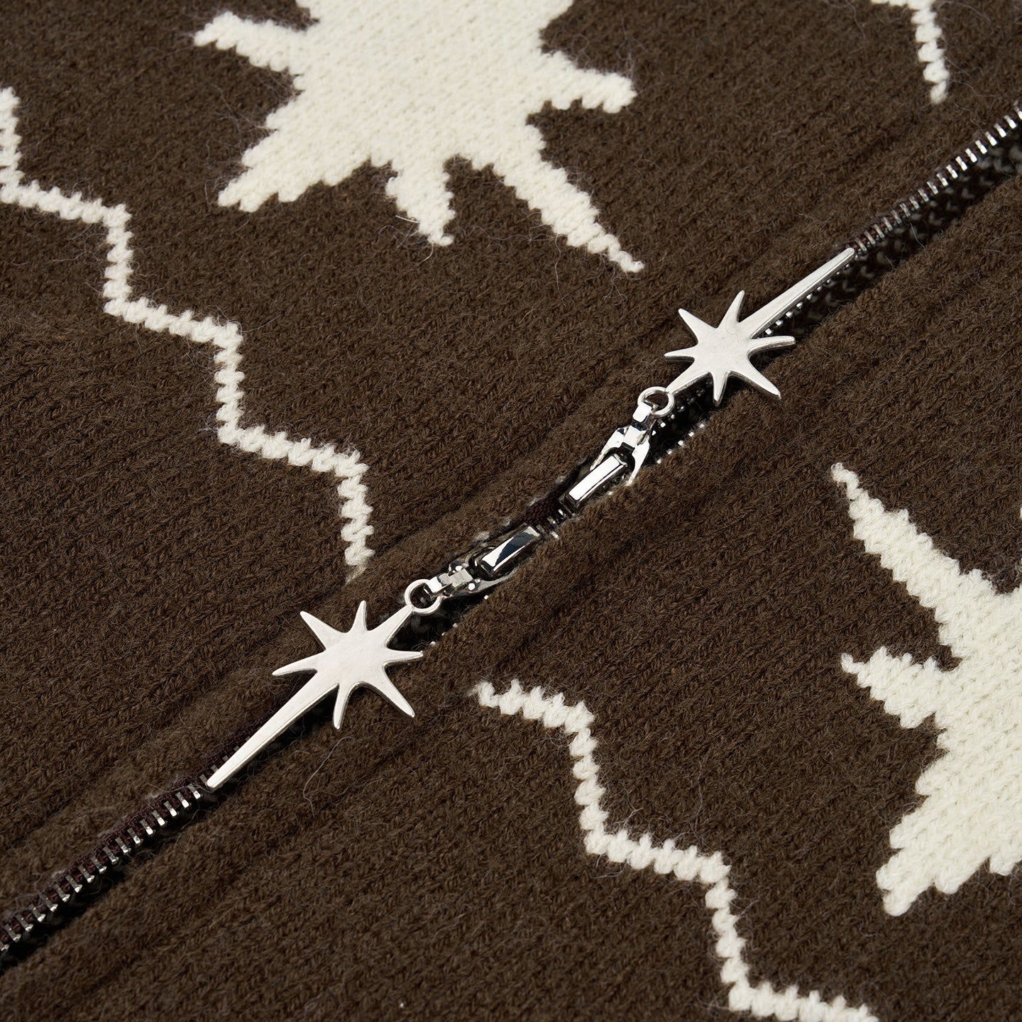 Faux-Fur Collar Cardigan