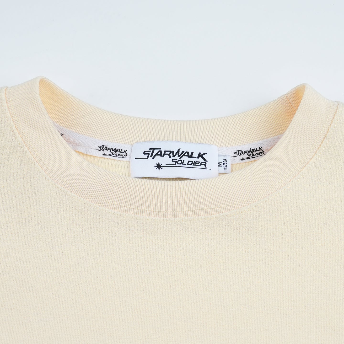 Yellow French terry T-Shirt