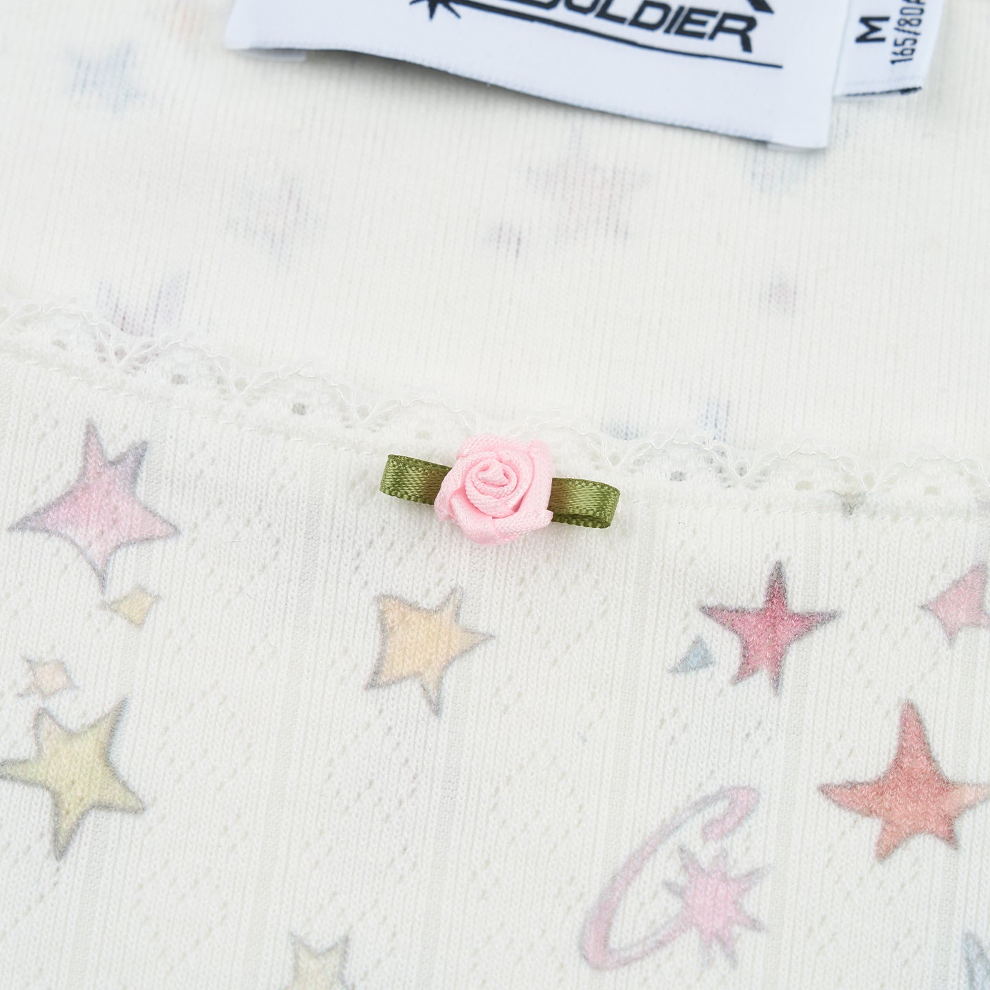 Star Print Pyjama Top