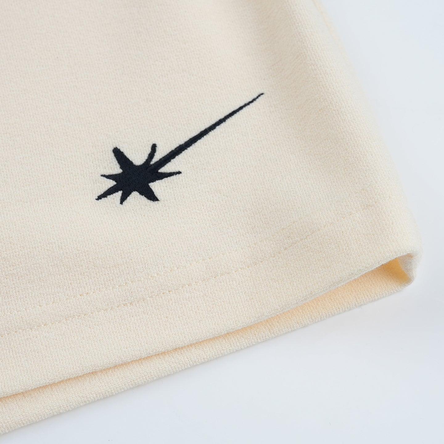 Yellow French Terry Shorts