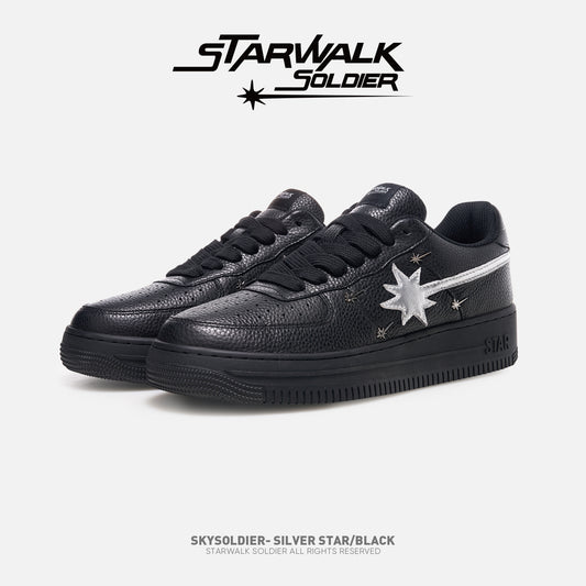 SKYSOLDIER- SILVER STAR/BLACK