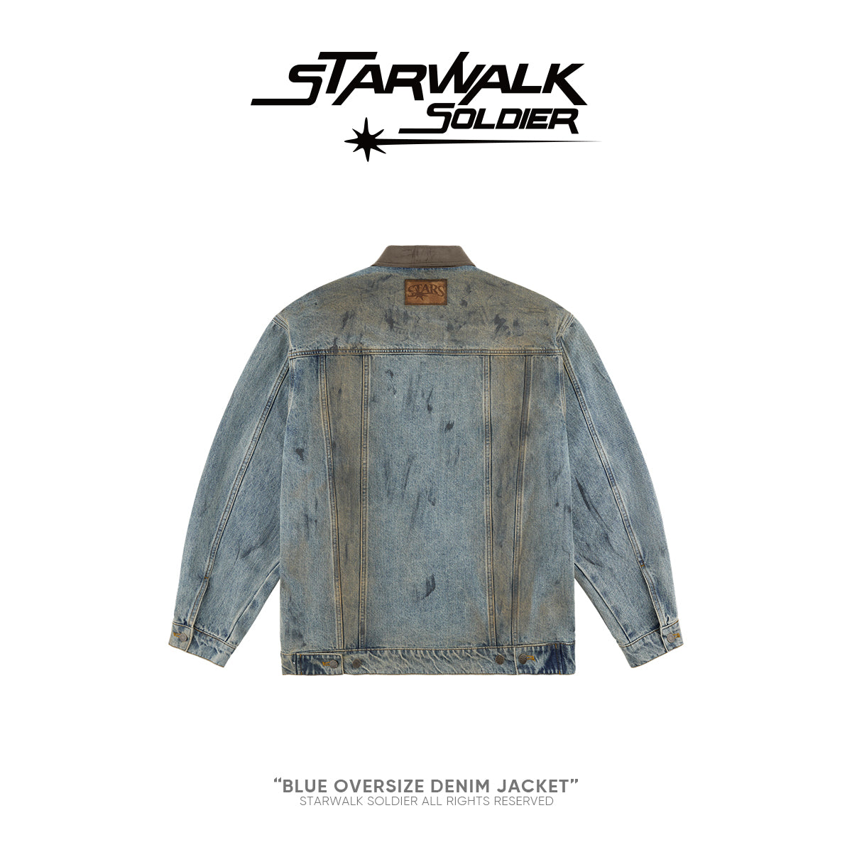 Blue Oversize Denim Jacket
