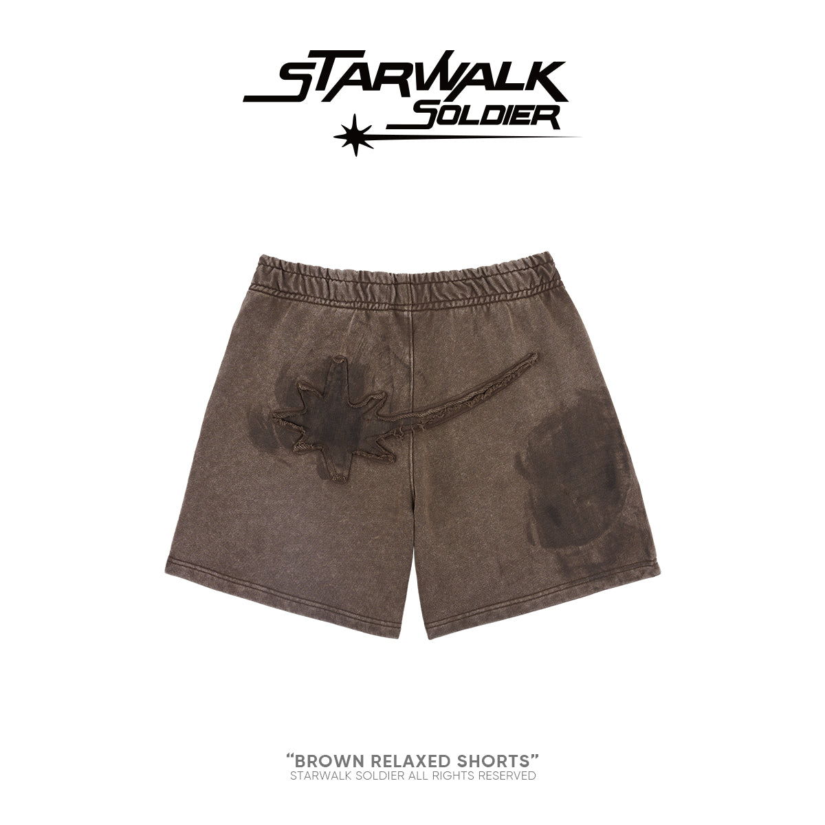 Brown Relaxed Shorts
