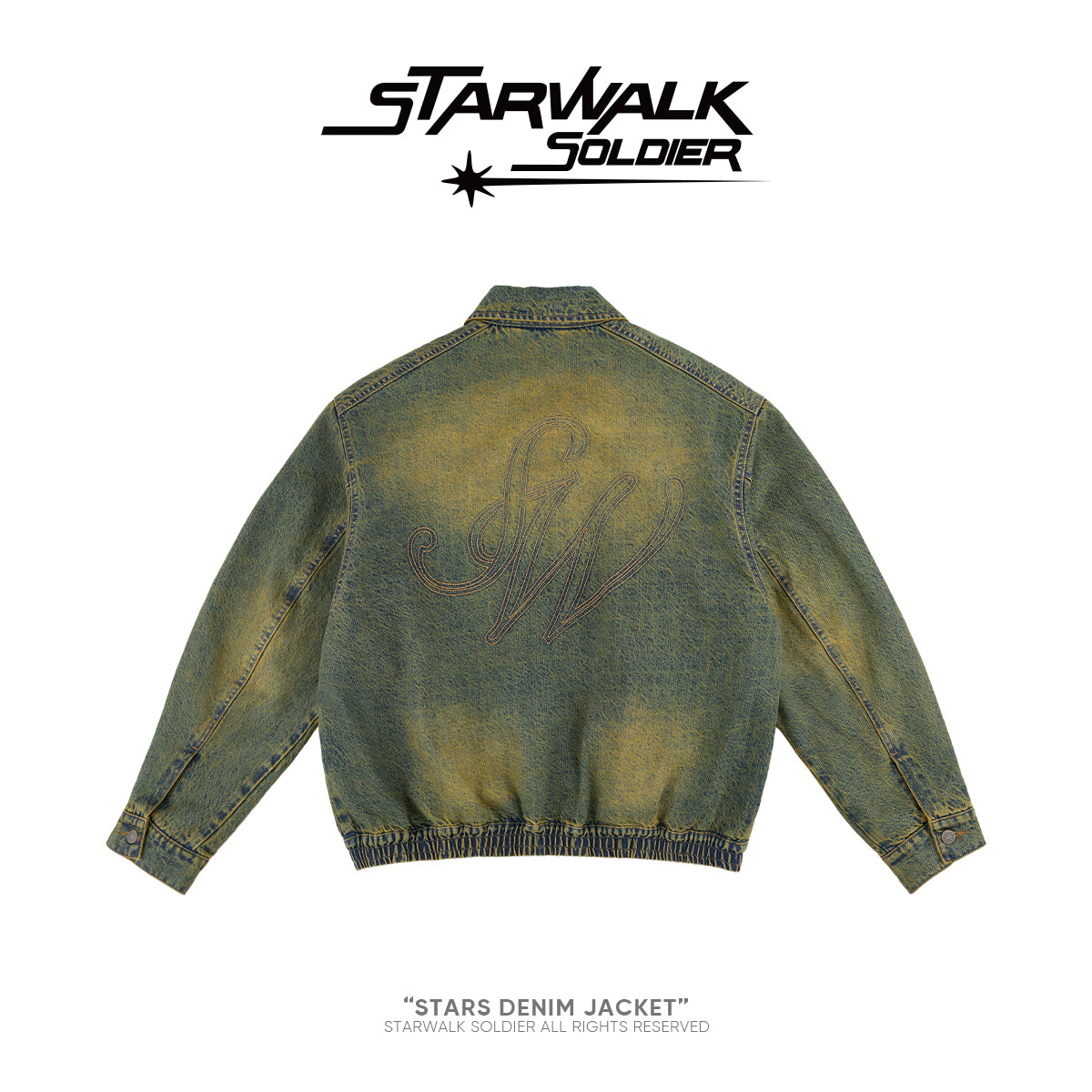 Stars Denim Jacket