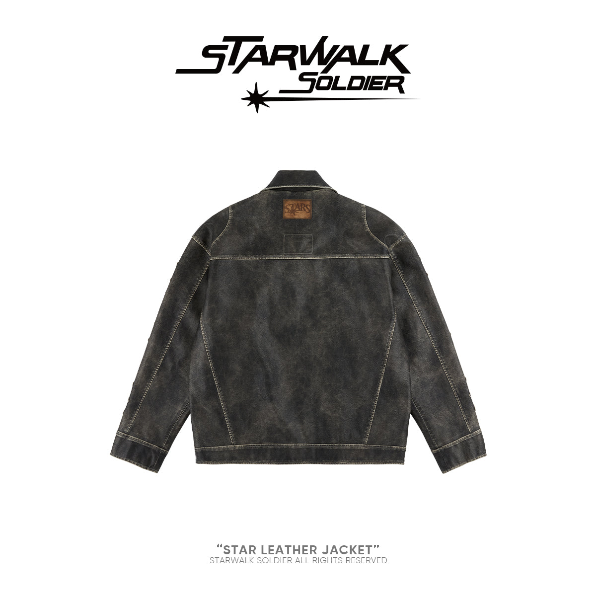 Star Leather Jacket