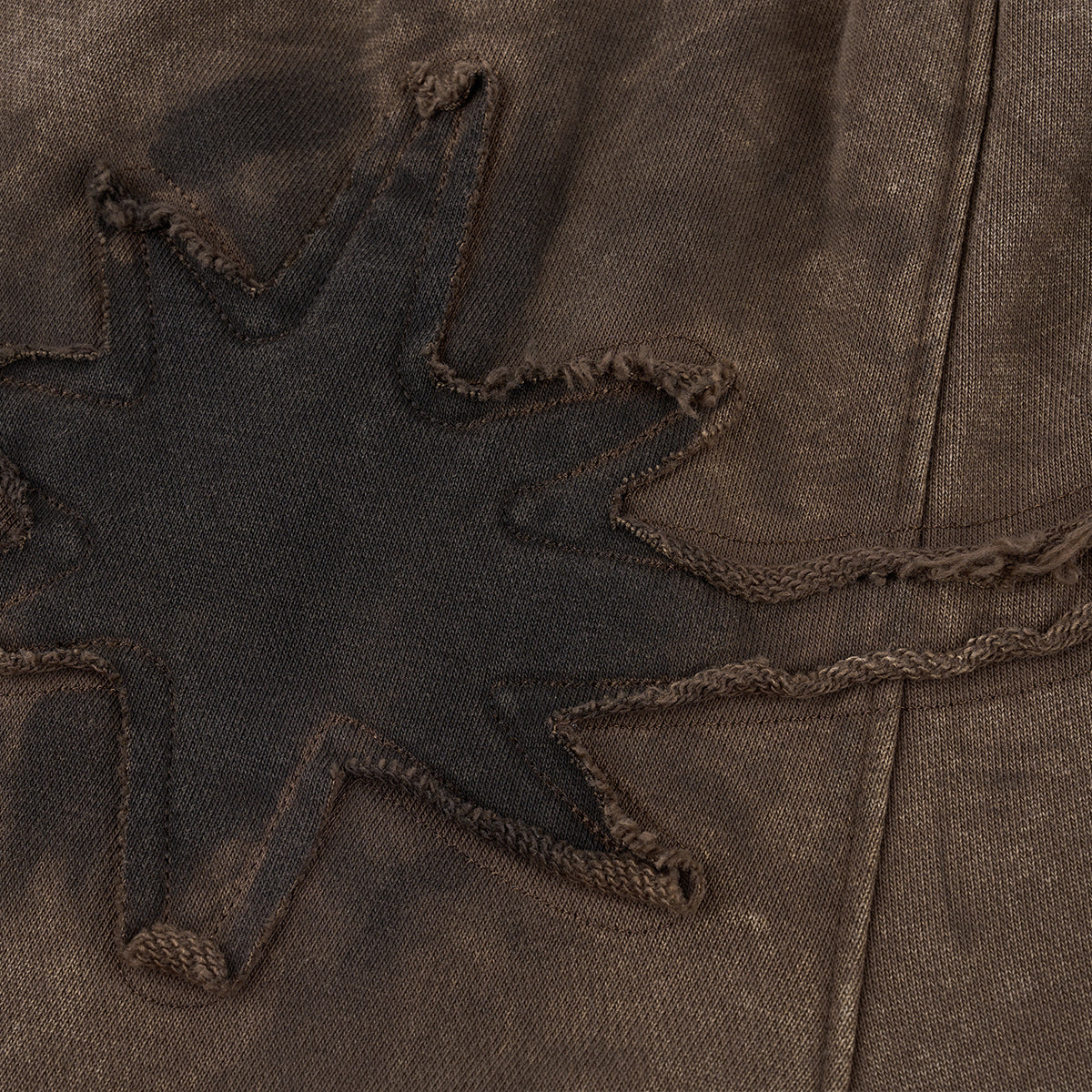 Brown Faded Sweatpants